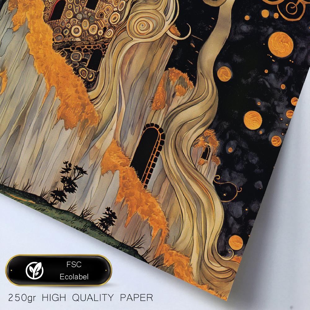 Nacnic Laminas Tarot Arcana En Negro Y Oro