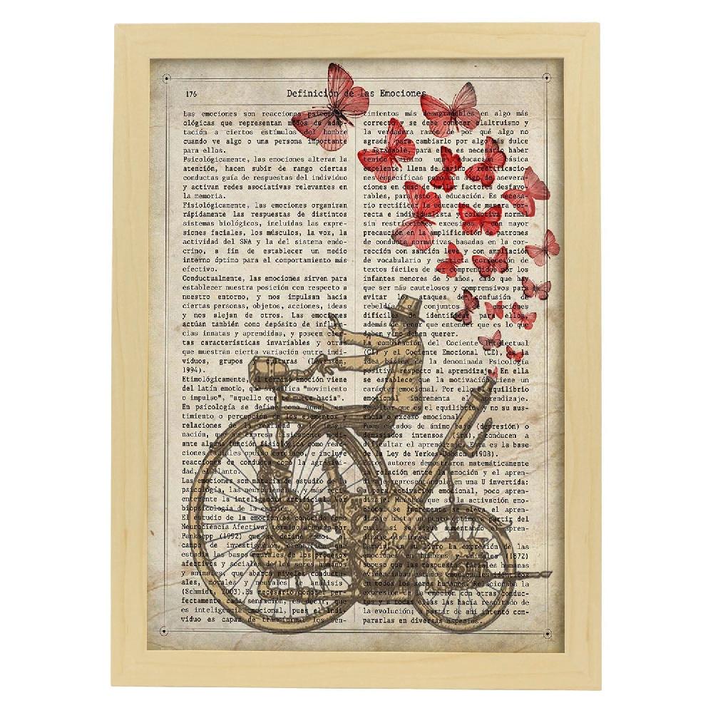 Nacnic Láminas Vintage De Moto A Vapor