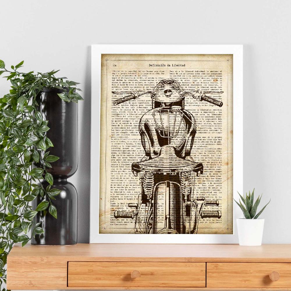 Nacnic Láminas Vintage De Vehículos Y Aviones