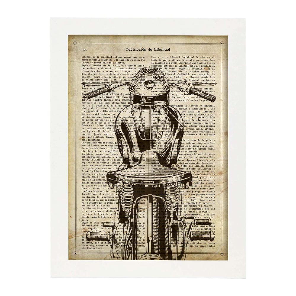 Nacnic Láminas Vintage De Vehículos Y Aviones