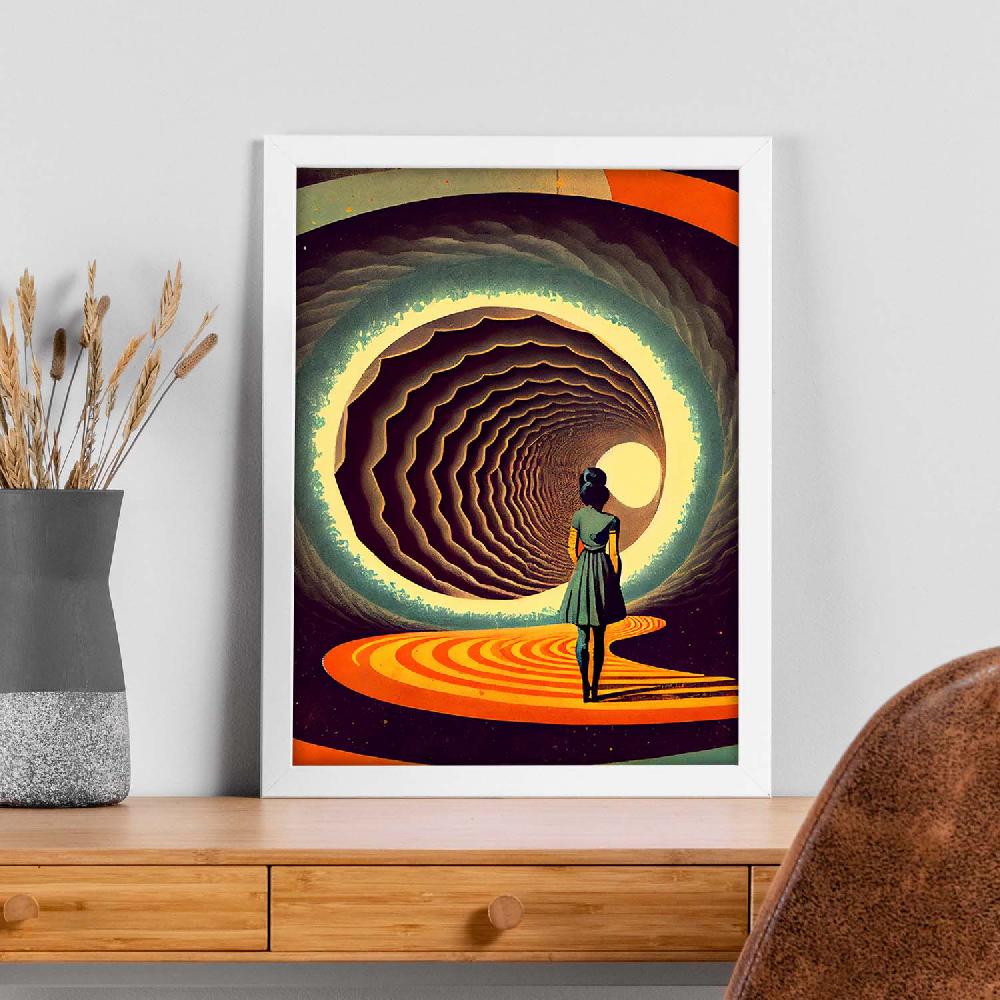 Nacnic Nacnic Láminas Vintage Extrañas 222 De Arte Estético Para Diseño De Dormitorio O Sala De Estar