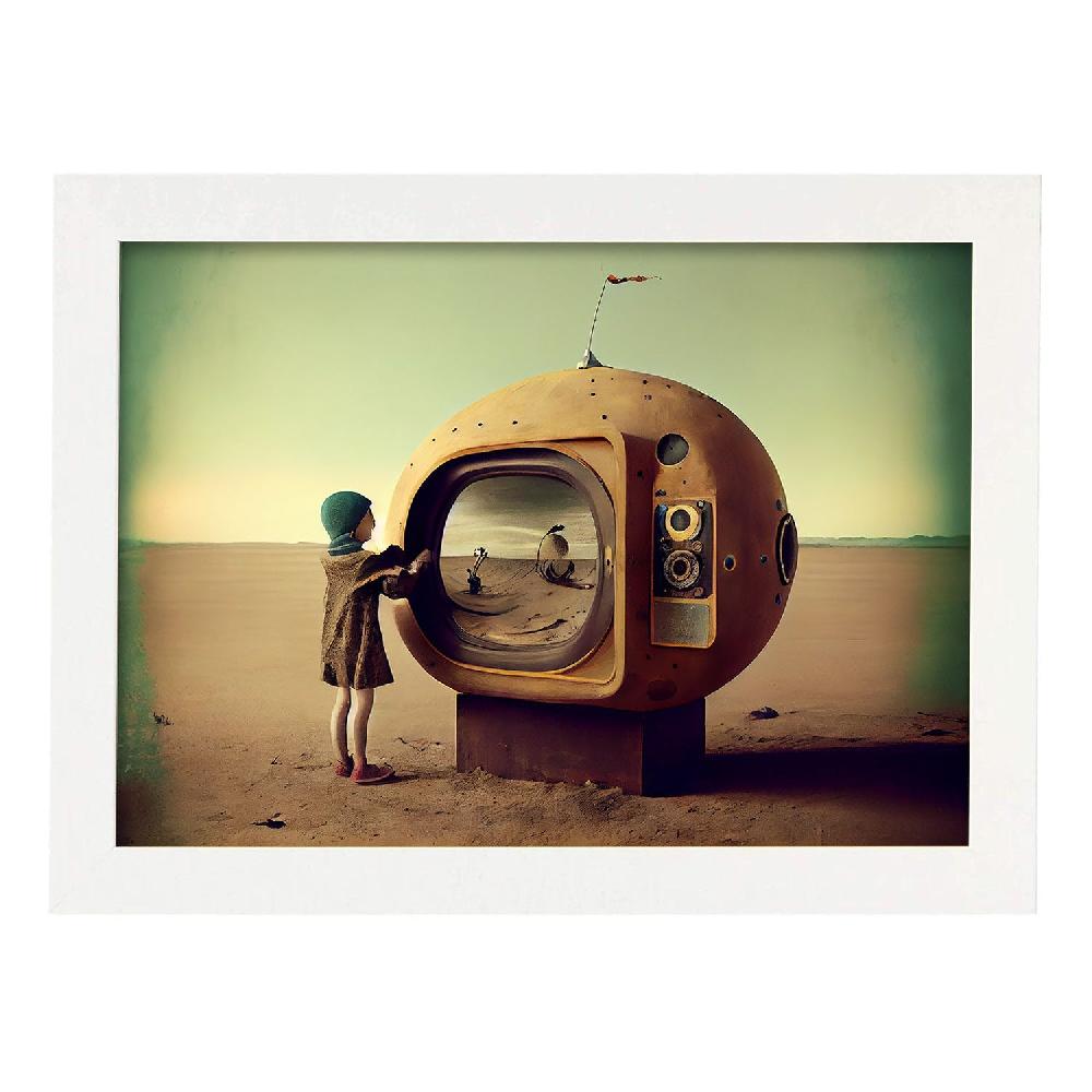 Nacnic Nacnic Láminas Vintage Extrañas 278 Para Diseño De Dormitorio O Sala De Estar