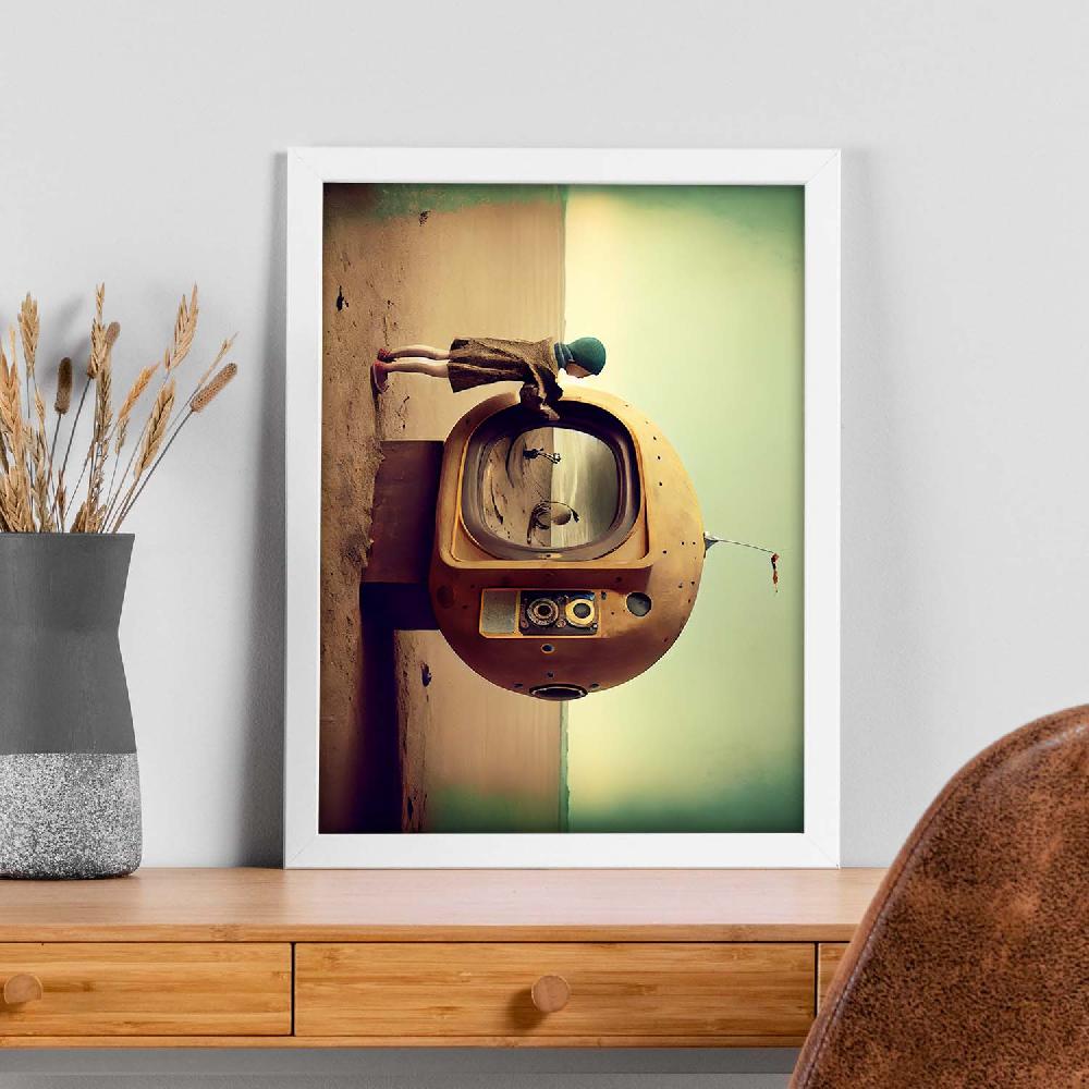 Nacnic Nacnic Láminas Vintage Extrañas 278 Para Diseño De Dormitorio O Sala De Estar