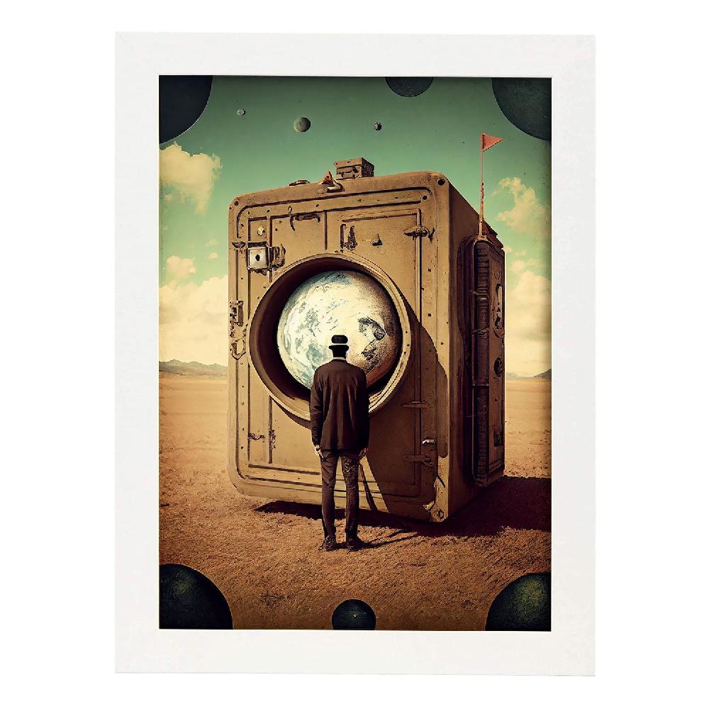 Nacnic Nacnic Láminas Vintage Hay Infinitas Posibilidades 195 Para Diseño De Dormitorio O Sala De Estar