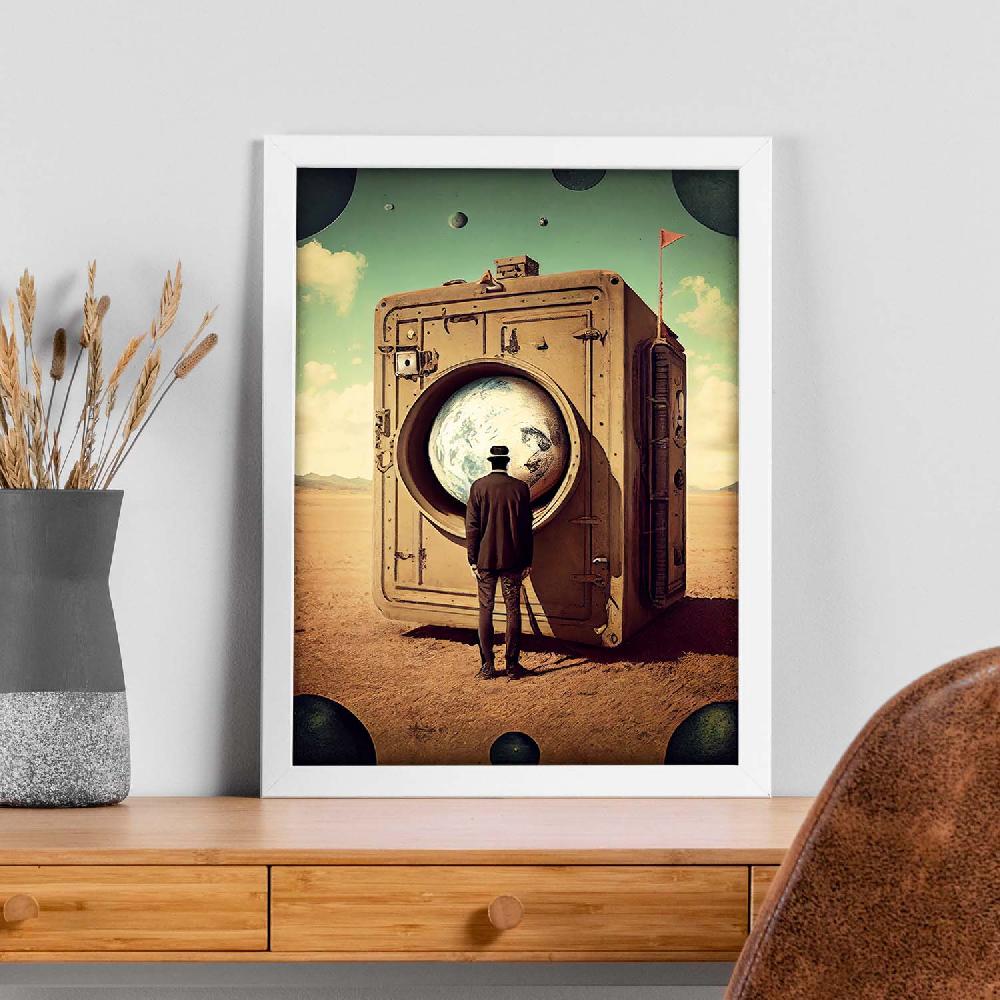 Nacnic Nacnic Láminas Vintage Hay Infinitas Posibilidades 195 Para Diseño De Dormitorio O Sala De Estar