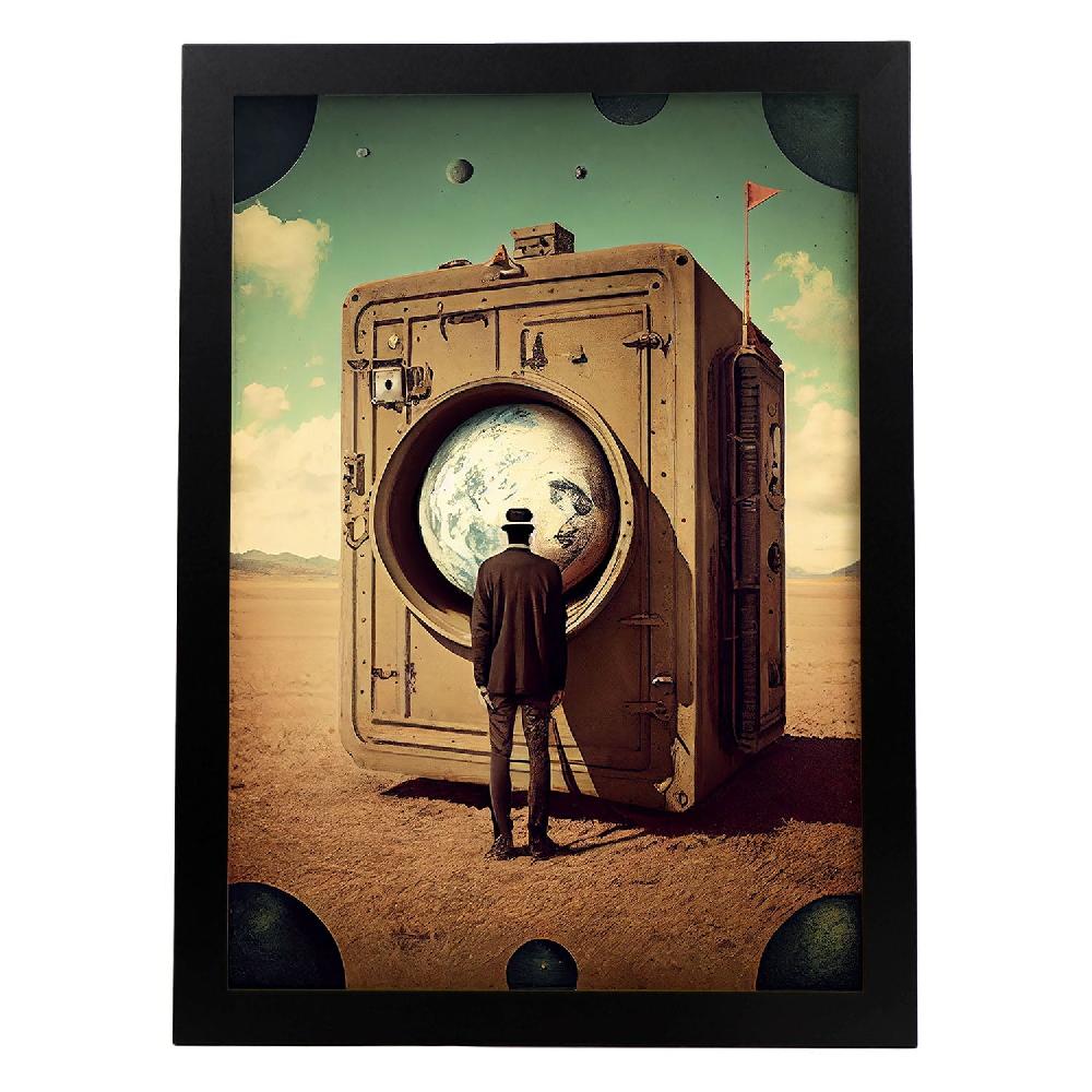 nacnic Nacnic Láminas Vintage Hay Infinitas Posibilidades 195 para Diseño de Dormitorio o Sala de Estar