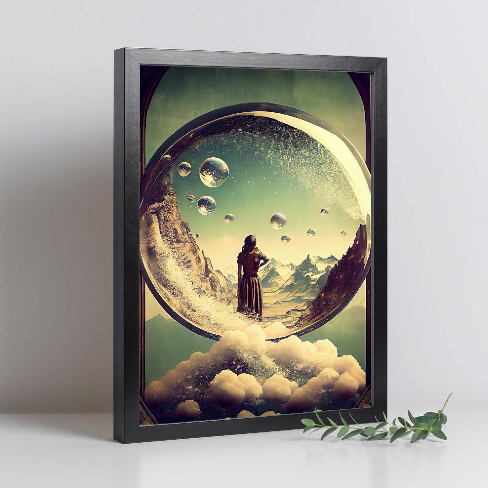 Nacnic Nacnic Láminas Vintage Infinitas Posibilidades Extrañas 105 Para Dormitorio O Sala De Estar