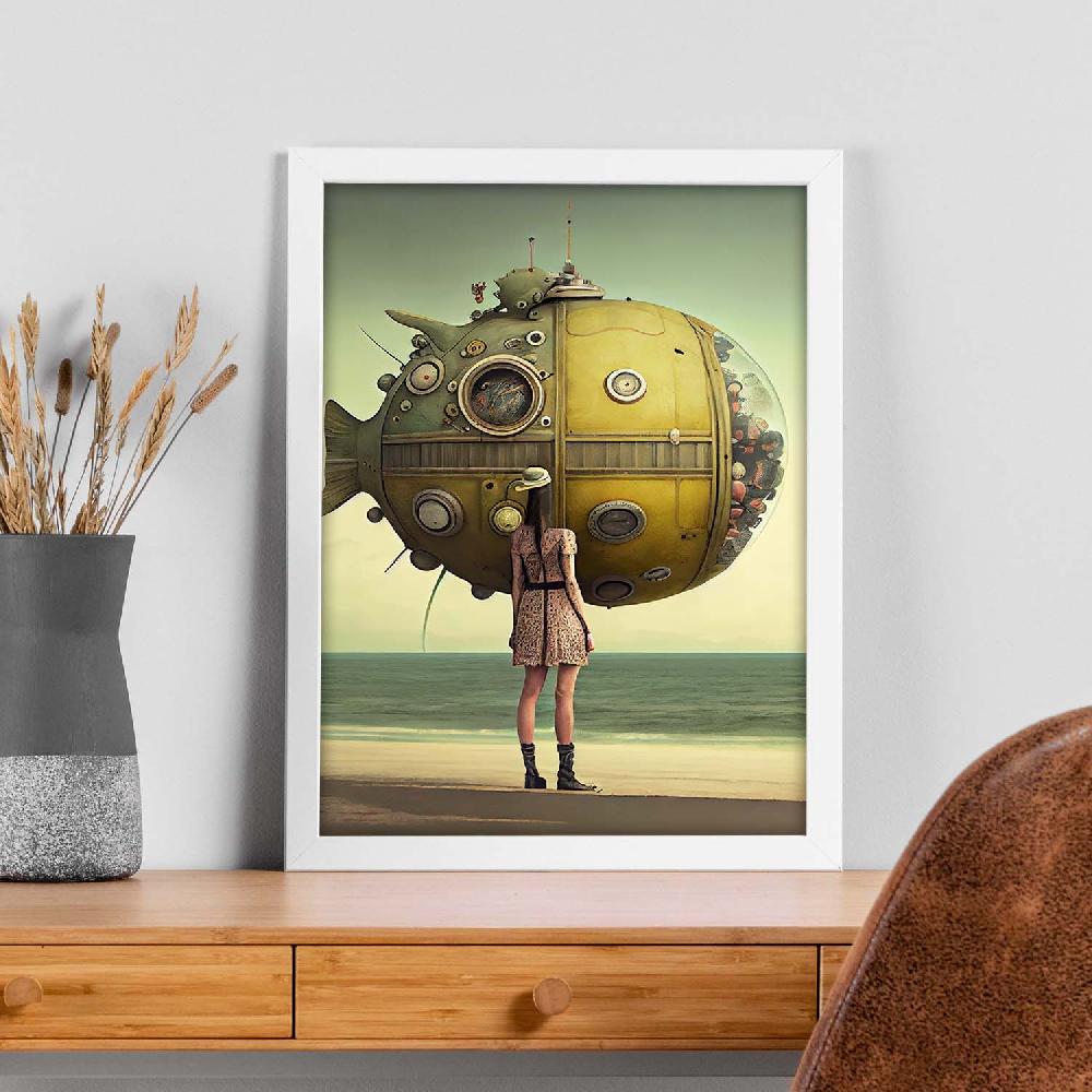 Nacnic Nacnic Láminas Vintage Weird 126 De Arte Estético