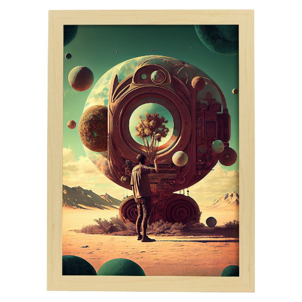 Nacnic Nacnic Láminas Vintage Weird 128 De Arte Estético