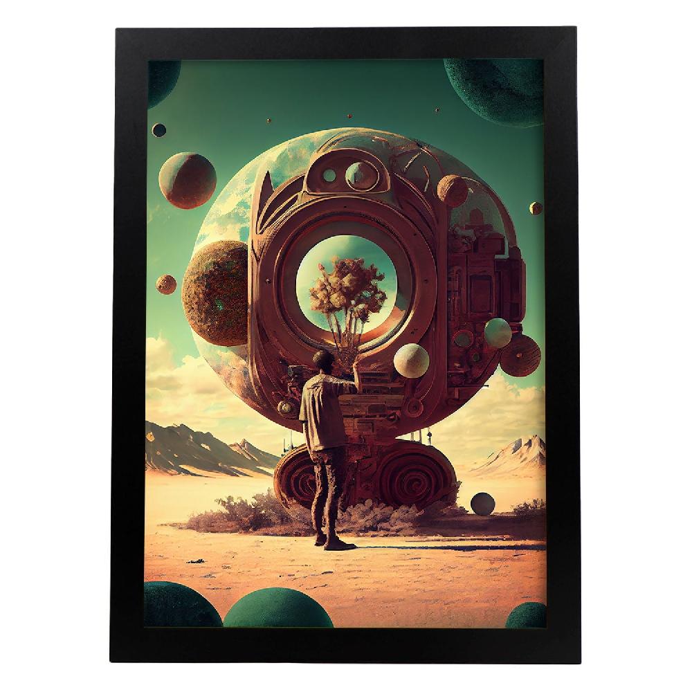 nacnic Nacnic Láminas Vintage Weird 128 de Arte Estético
