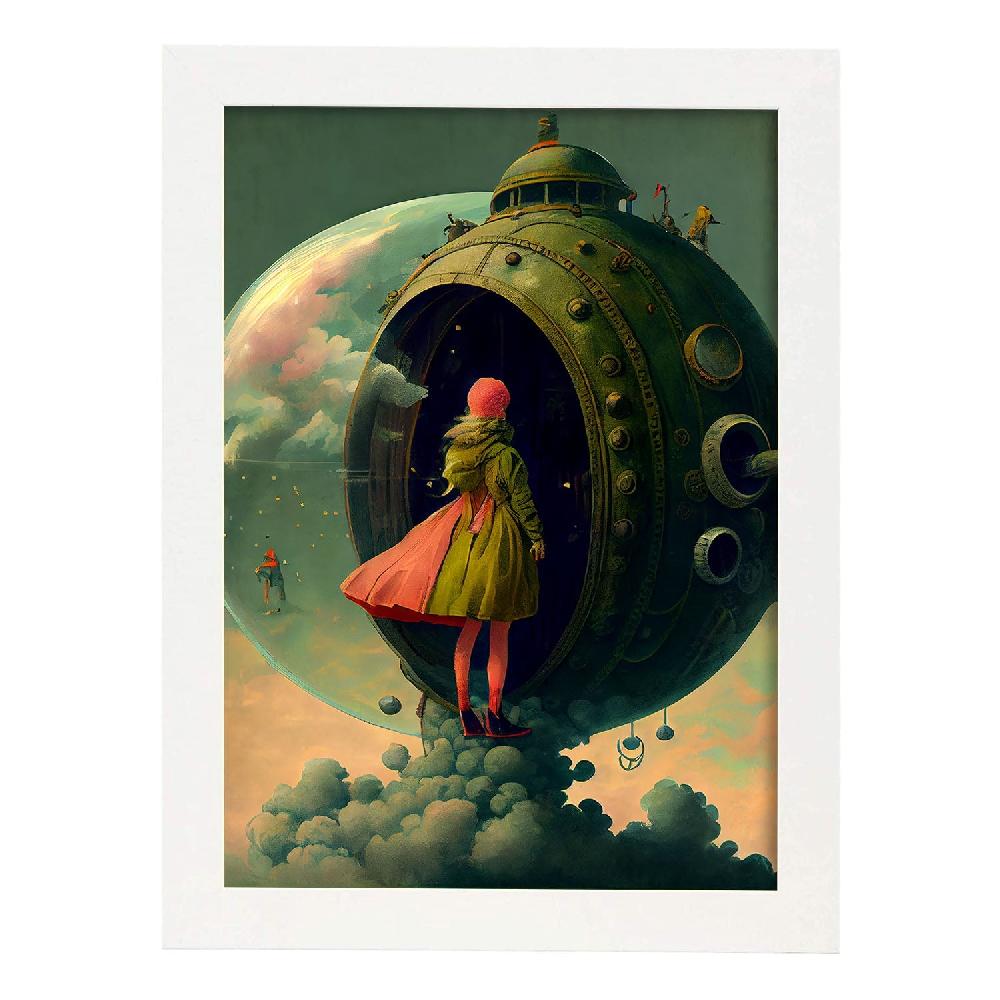 Nacnic Nacnic Láminas Vintage Weird 207 De Arte Estético