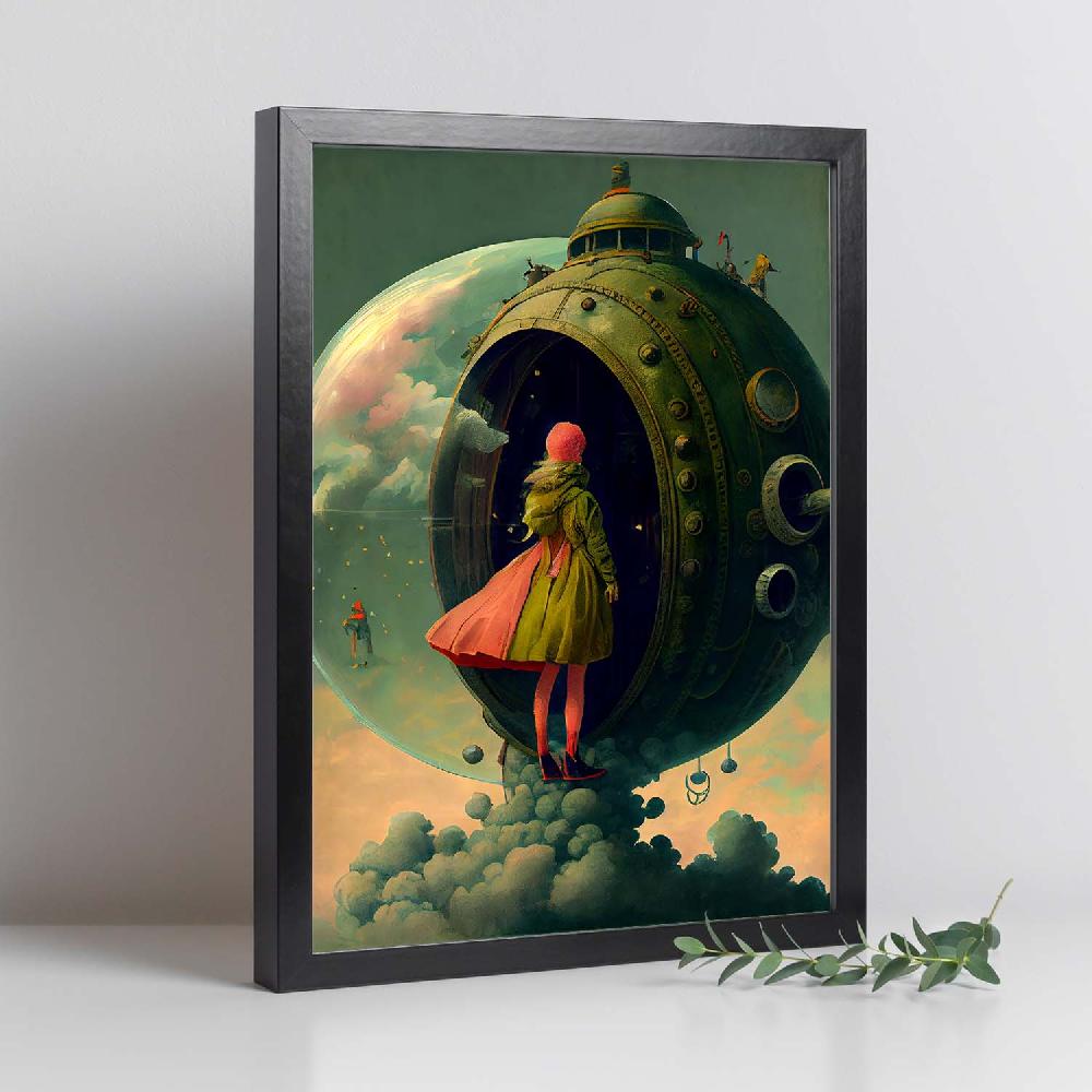 Nacnic Nacnic Láminas Vintage Weird 207 De Arte Estético