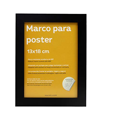 Nacnic Marco Negro Para Fotos Y Posters