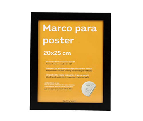 nacnic Marco Pequenos (NEGRO 20x25)