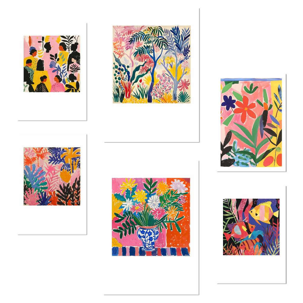 nacnic Matisse colores y formas