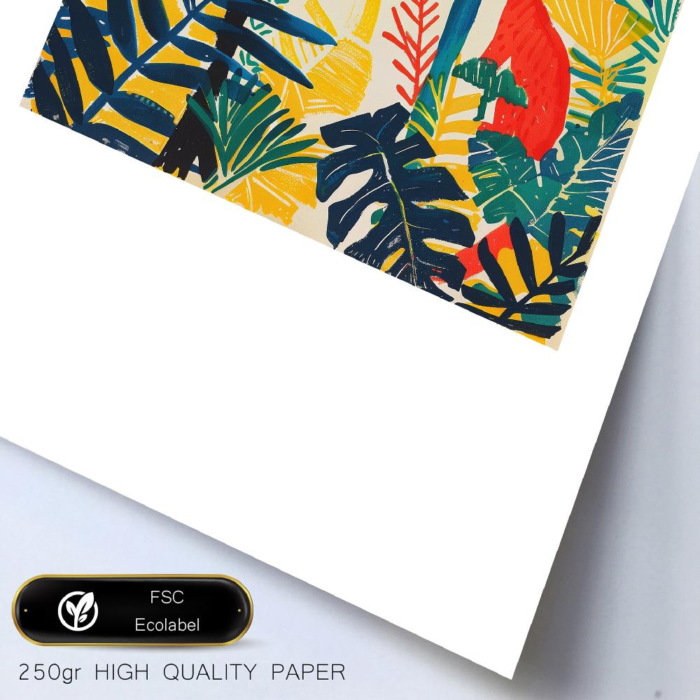 Nacnic Matisse Floral Y Llamativo