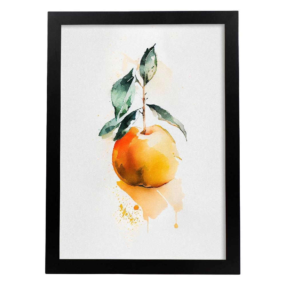 nacnic Nacnic Lámina Minimalista Albaricoque_1