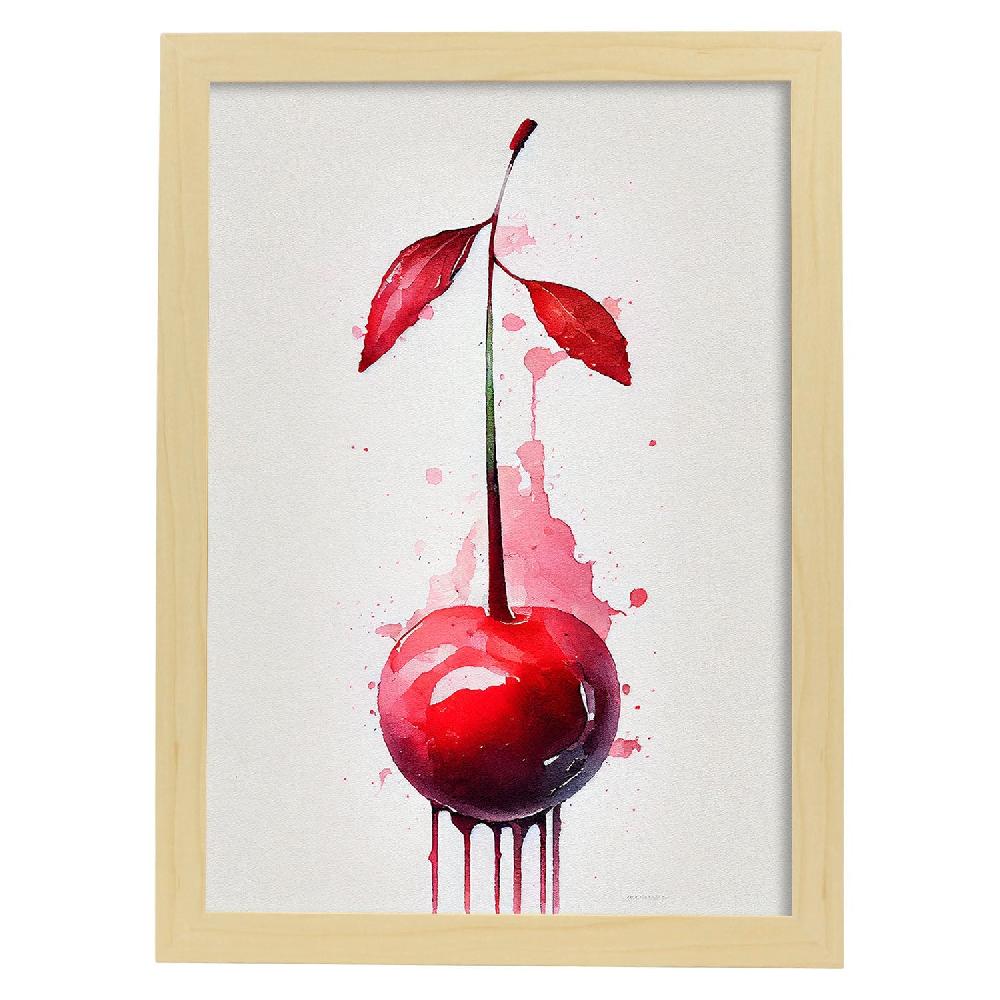 Nacnic Nacnic Lámina Minimalista De Cerezo_1