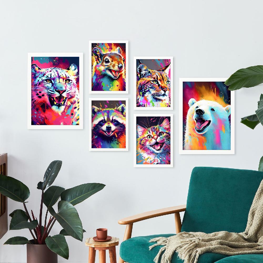 Nacnic Nacnic Láminas Abstractas De Animales Set_5