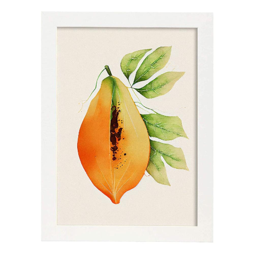 Nacnic Nacnic Minimalista Papaya_2 Láminas