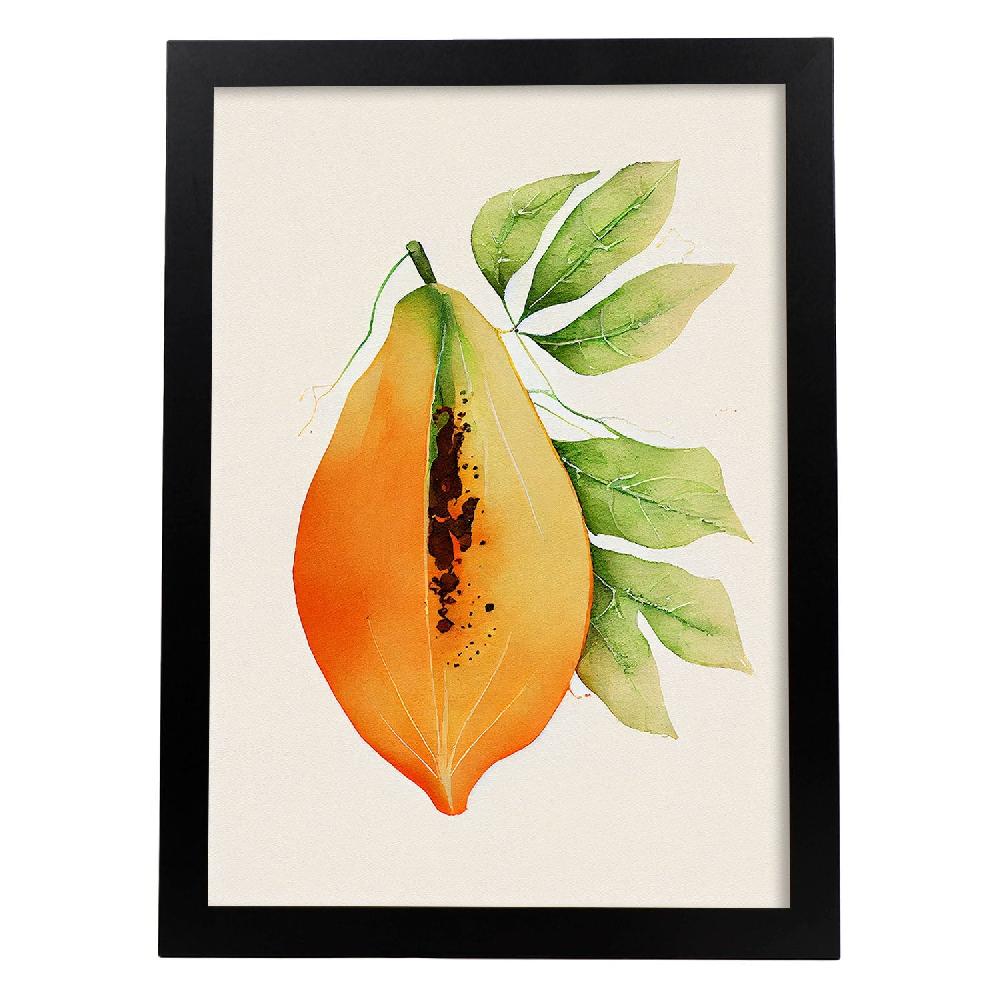 nacnic Nacnic Minimalista Papaya_2 Láminas