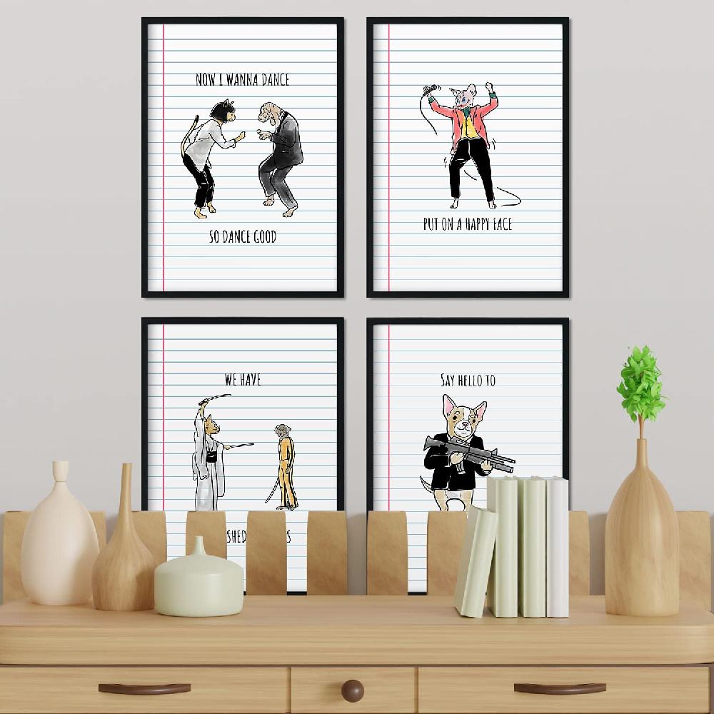Nacnic Pack De 3 Láminas De Tarot Ilustradas