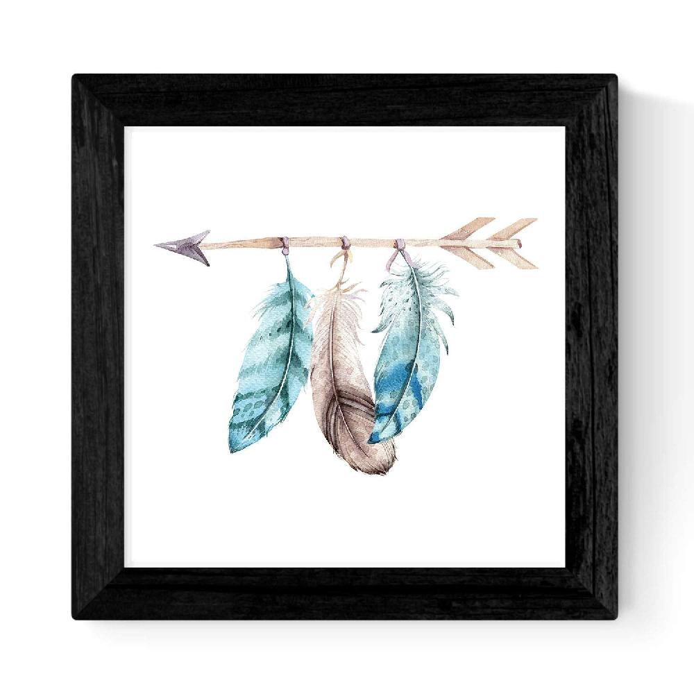 Nacnic Pack De 3 Láminas Ilustradas De Plumas