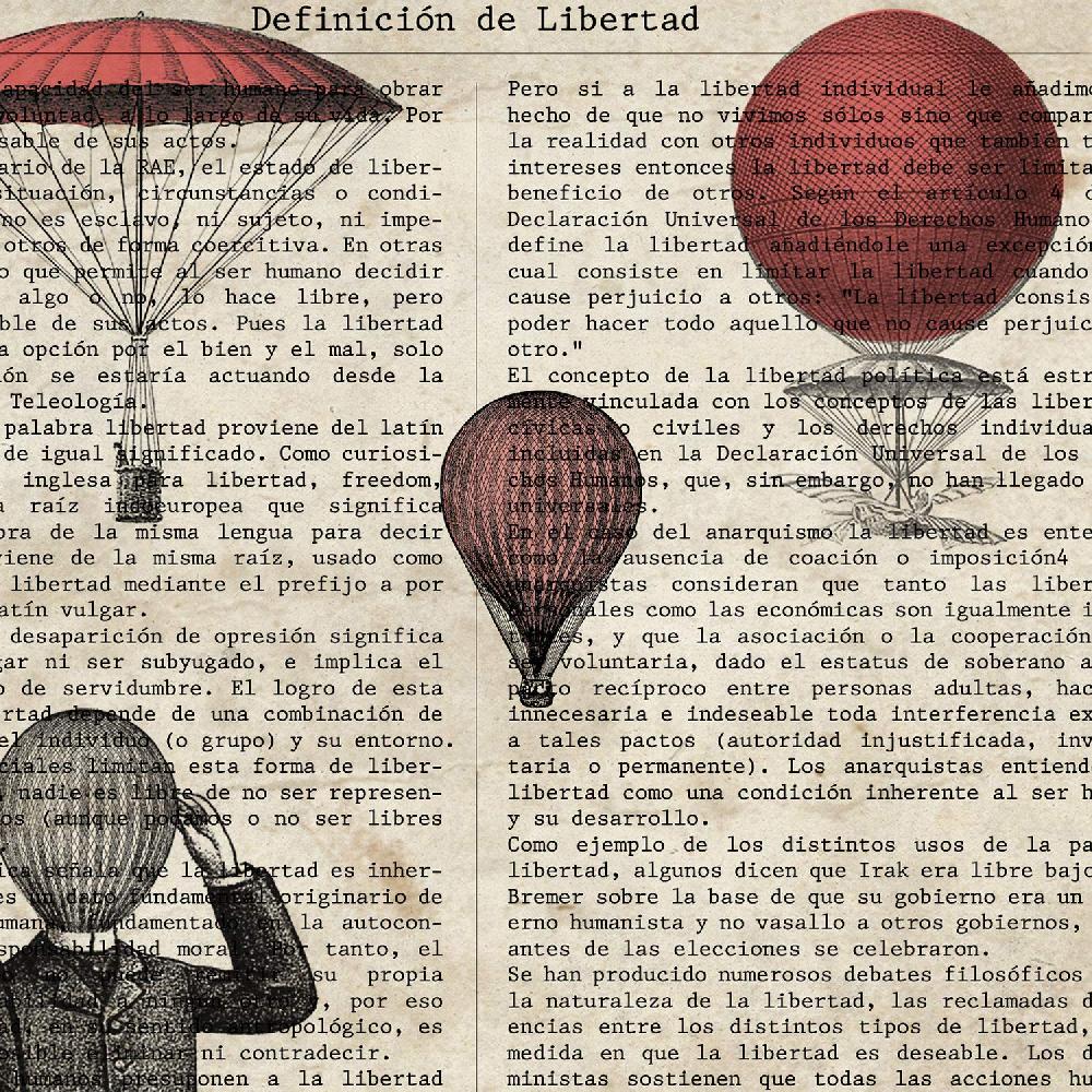 Nacnic Pack De Dos Láminas Vintage Pareja En Globo
