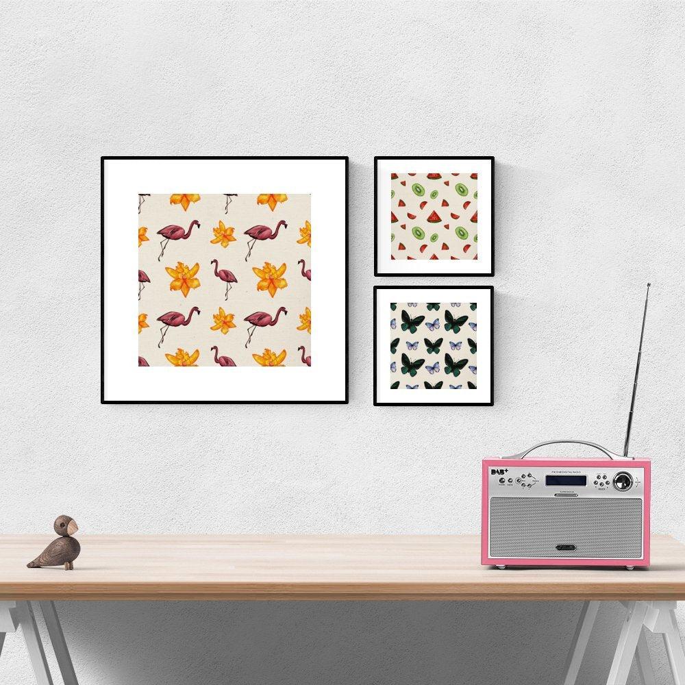 nacnic Pack de Láminas Collage Primavera-Verano