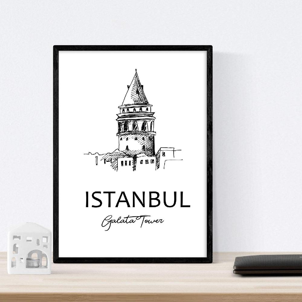 Nacnic Pack De Láminas De Estambul Y Turquia