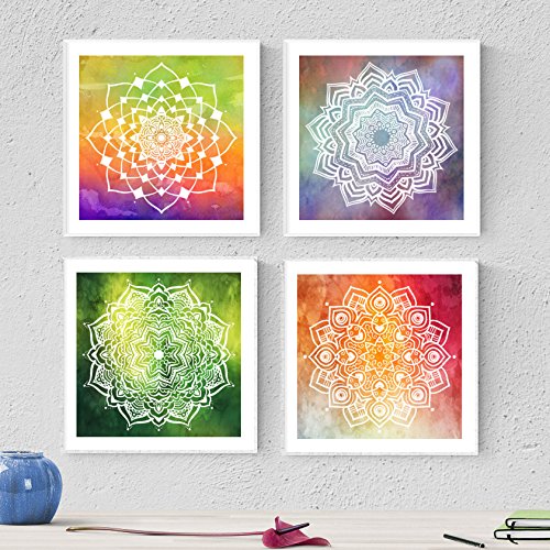 nacnic Pack de láminas de mandalas TENACIDAD