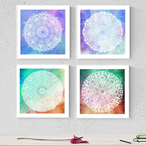 nacnic Pack de láminas de mandalas