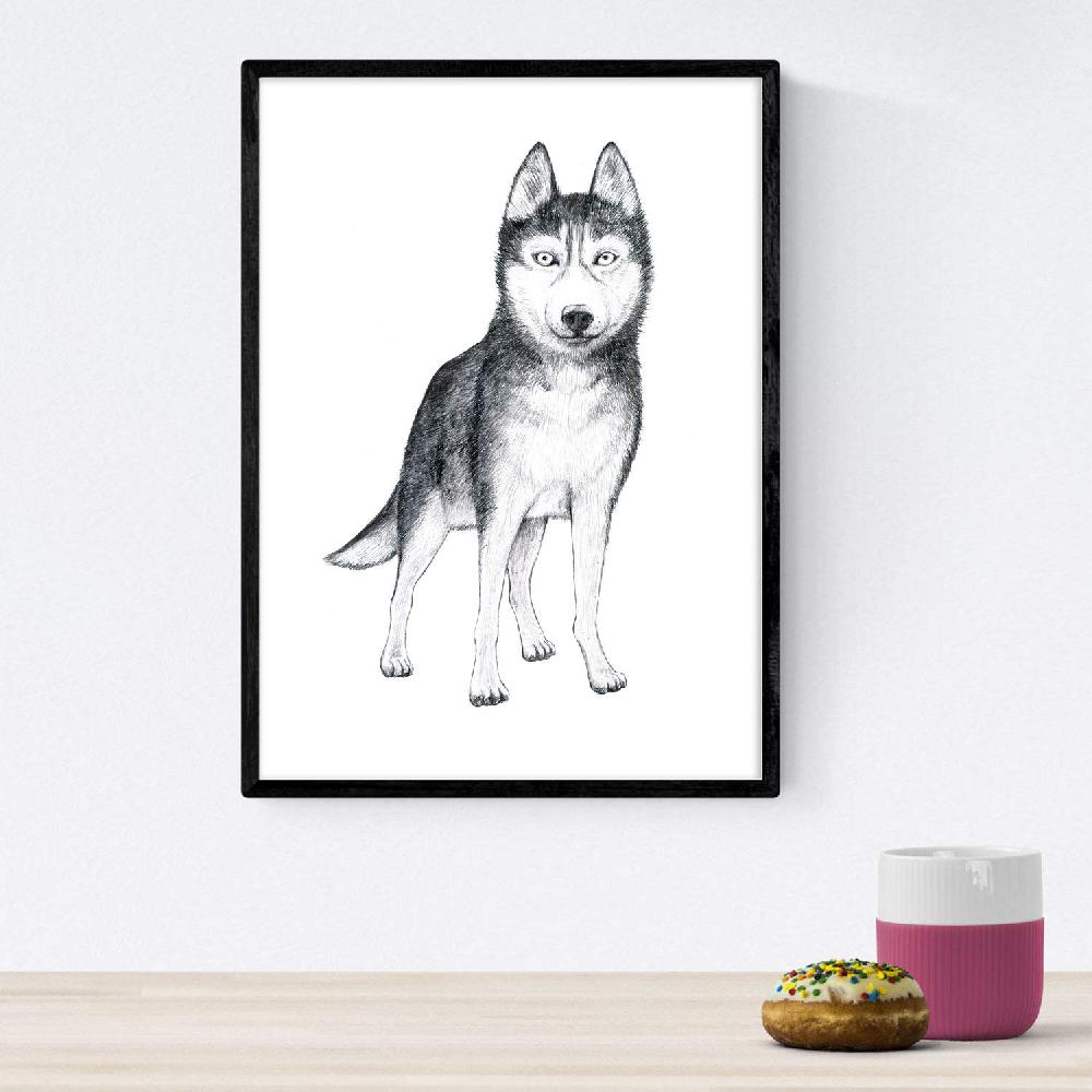 Nacnic Pack De Láminas De Perros De Raza