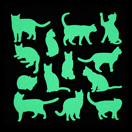 Nacnic Pegatinas De Pared De Gatos Fluorescentes
