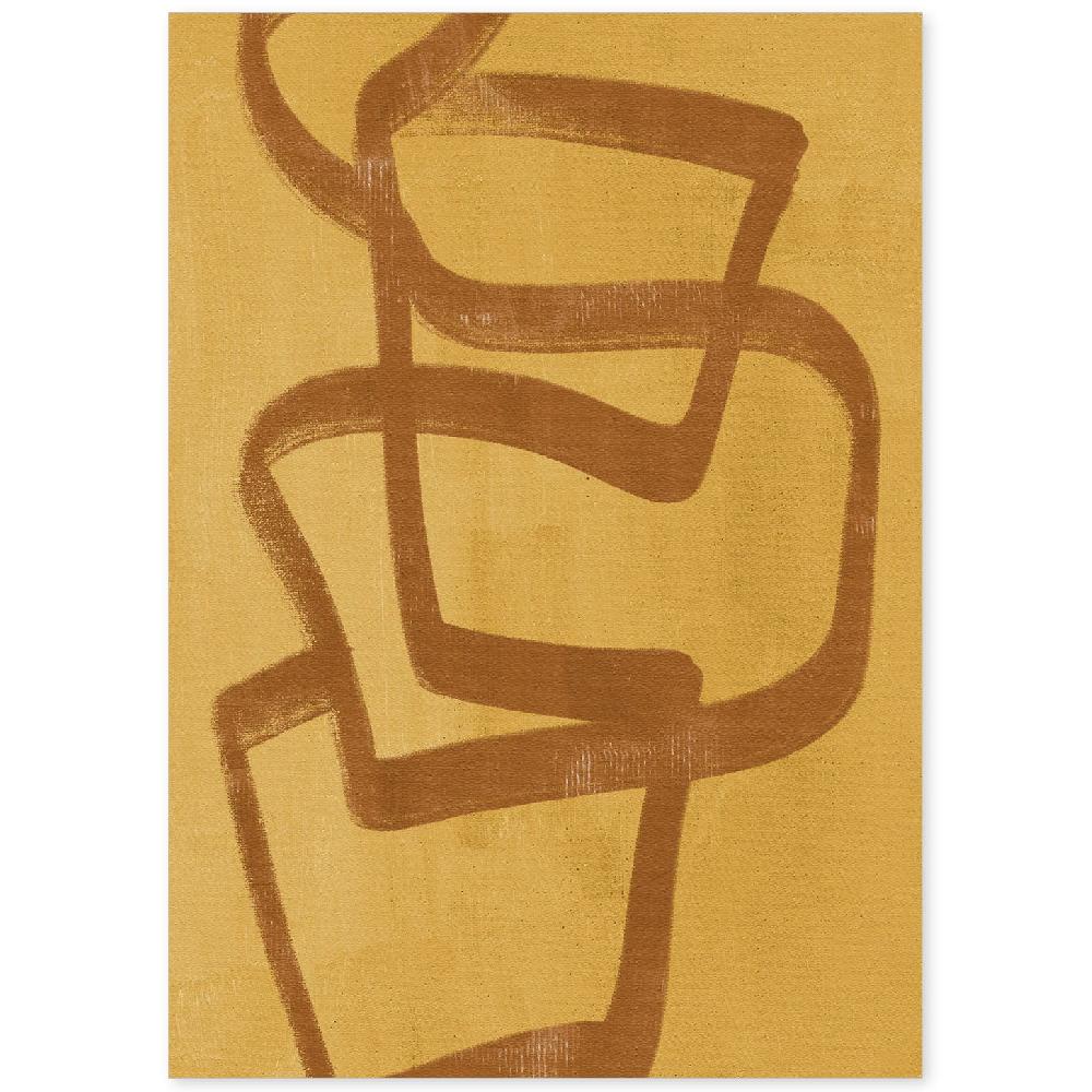nacnic Póster Abstracto 10 con Imágenes de Cuadros