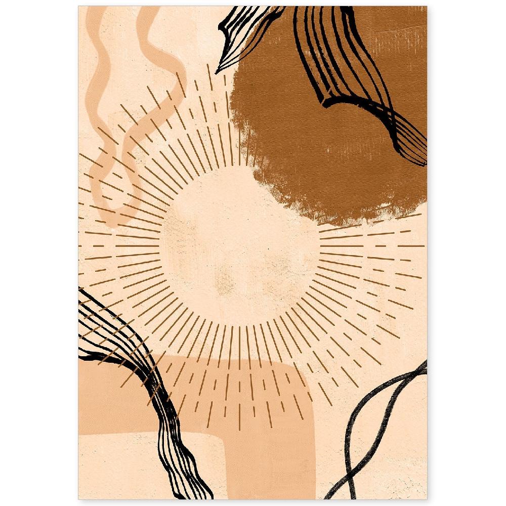 nacnic Póster Abstracto 26 de Arte