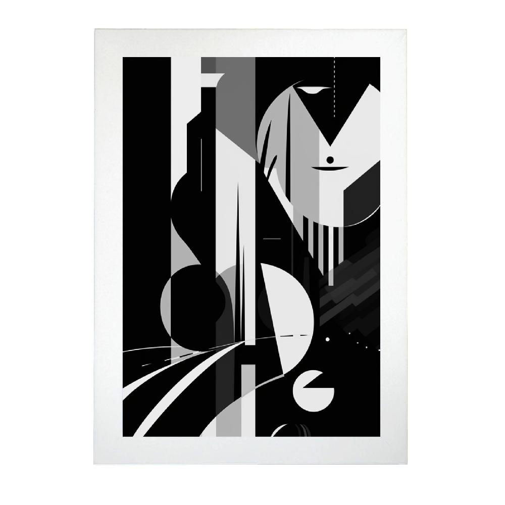 Nacnic Póster Abstracto Minimalista