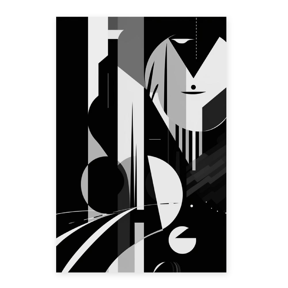 Nacnic Póster Abstracto Minimalista