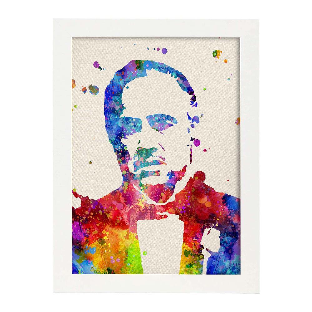 Nacnic Póster Acuarela De El Padrino