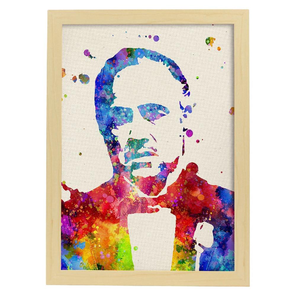 Nacnic Póster Acuarela De El Padrino
