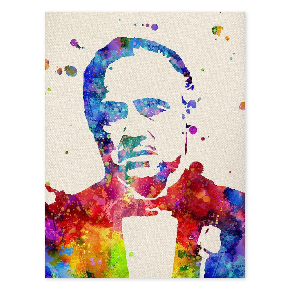 nacnic Póster Acuarela de El Padrino