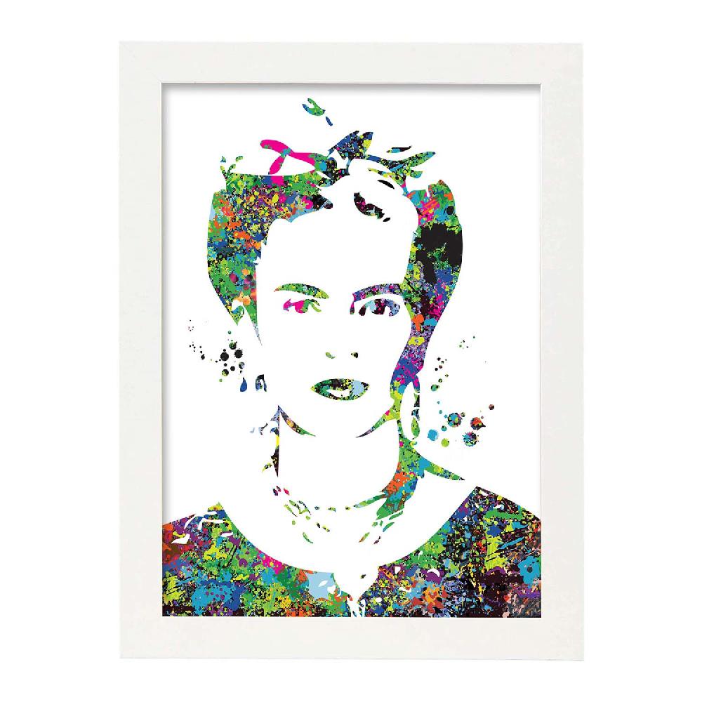 Nacnic Póster Acuarela De Frida Khalo