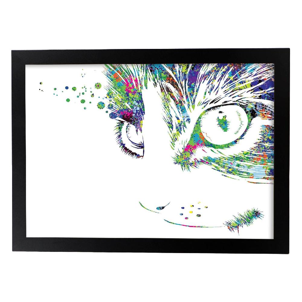 Nacnic Póster Acuarela De Gato
