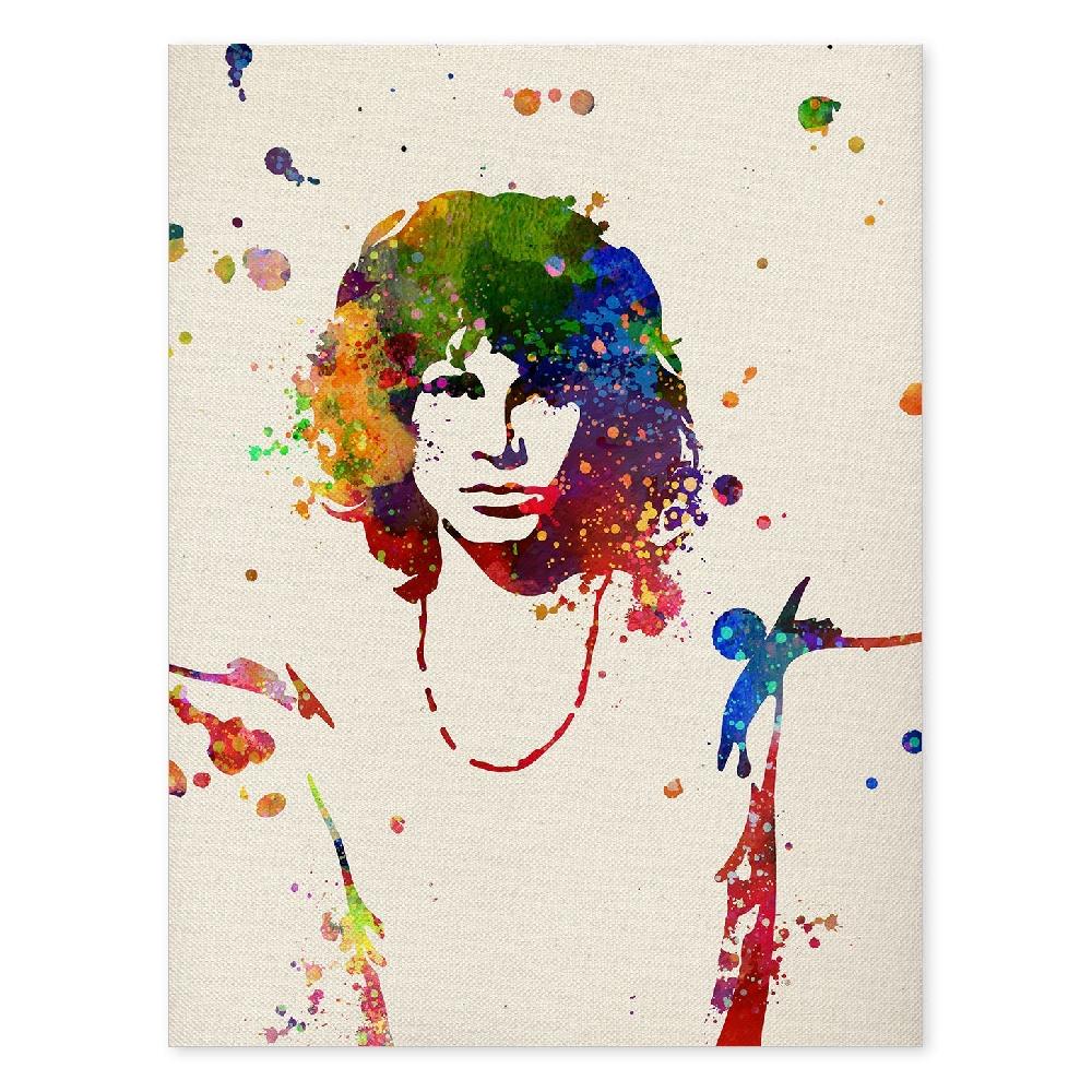 nacnic Póster acuarela de Jim Morrison