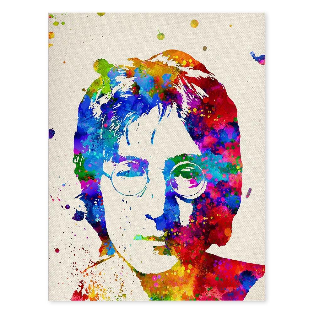 nacnic Póster acuarela de John Lennon