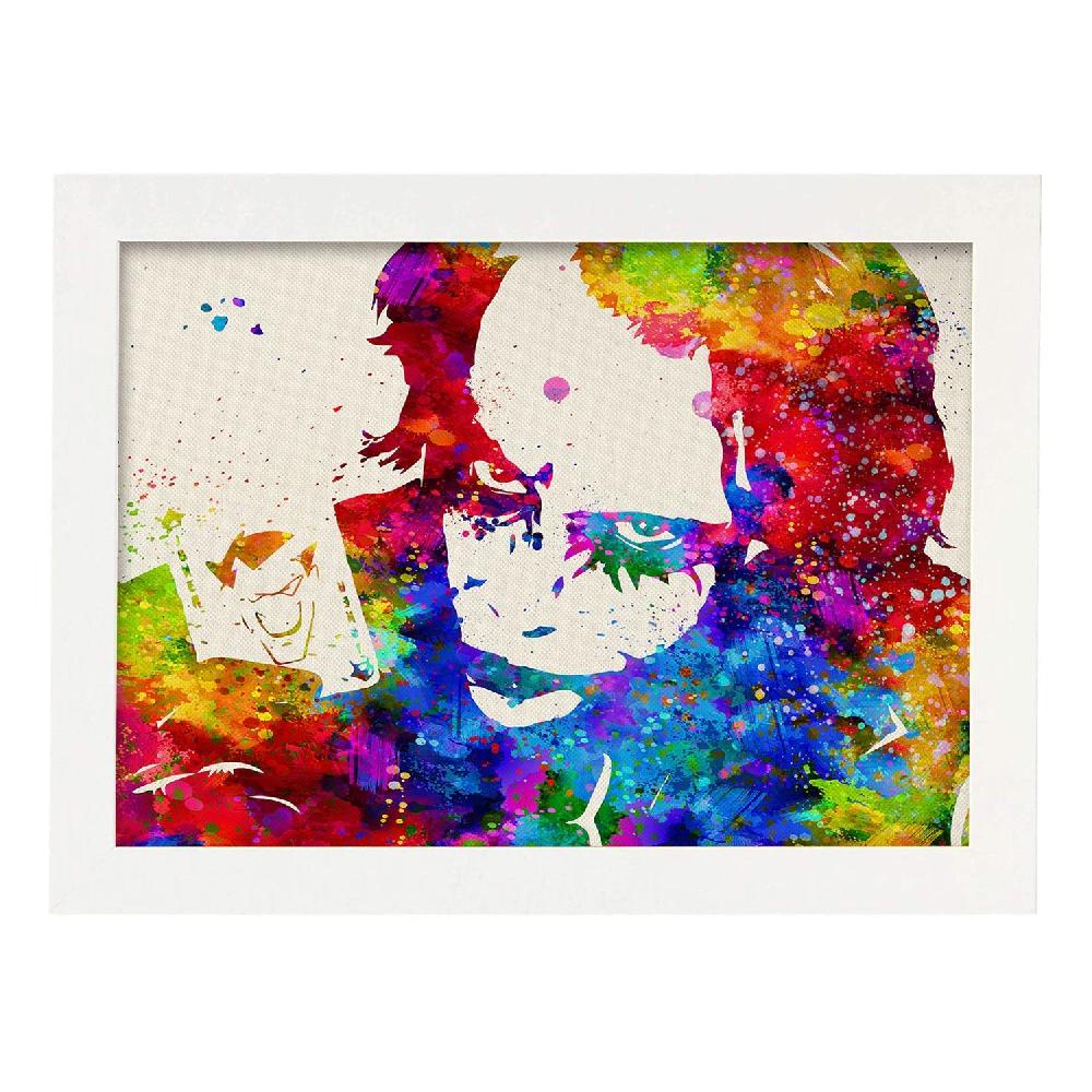 Nacnic Póster Acuarela De Joker