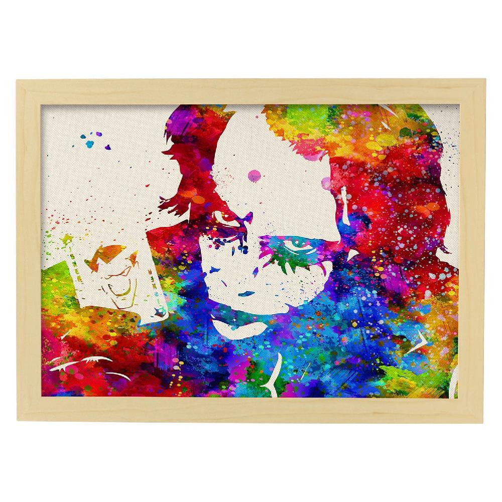 Nacnic Póster Acuarela De Joker