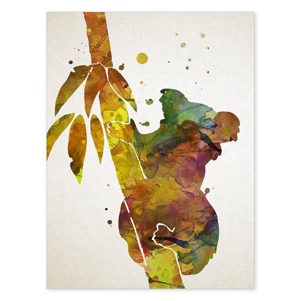 nacnic Póster acuarela de Koala