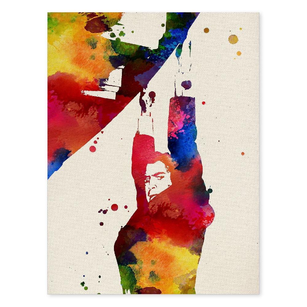 nacnic Póster Acuarela de Película Vertigo