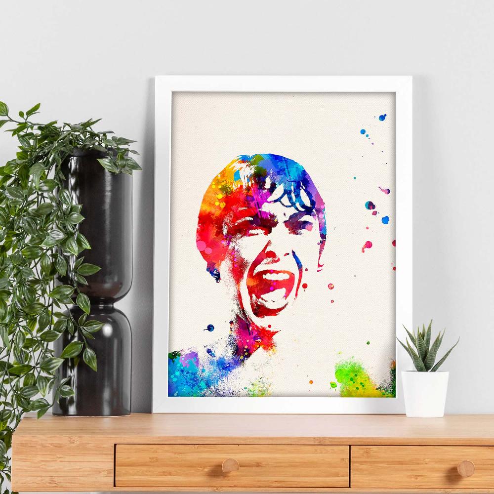 Nacnic Poster Acuarela De Psycho